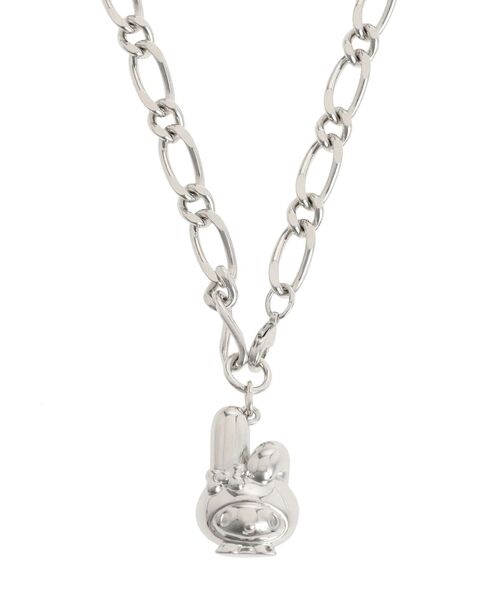 MURUA（ムルーア）の「【メロクロコラボ】チェーンネックレス（ネックレス・レディース・ブラック/ピンク・FREE）」の17枚目の写真