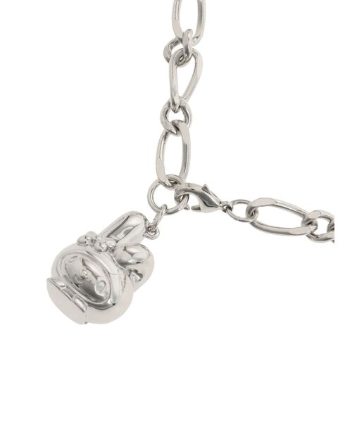 MURUA（ムルーア）の「【メロクロコラボ】チェーンネックレス（ネックレス・レディース・ブラック/ピンク・FREE）」の19枚目の写真