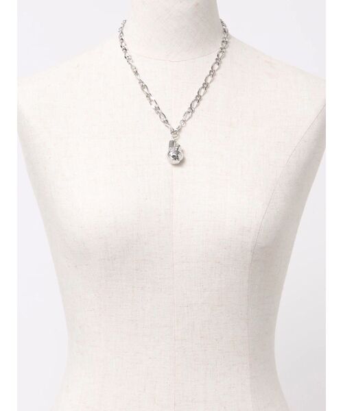 MURUA（ムルーア）の「【メロクロコラボ】チェーンネックレス（ネックレス・レディース・ブラック/ピンク・FREE）」の20枚目の写真