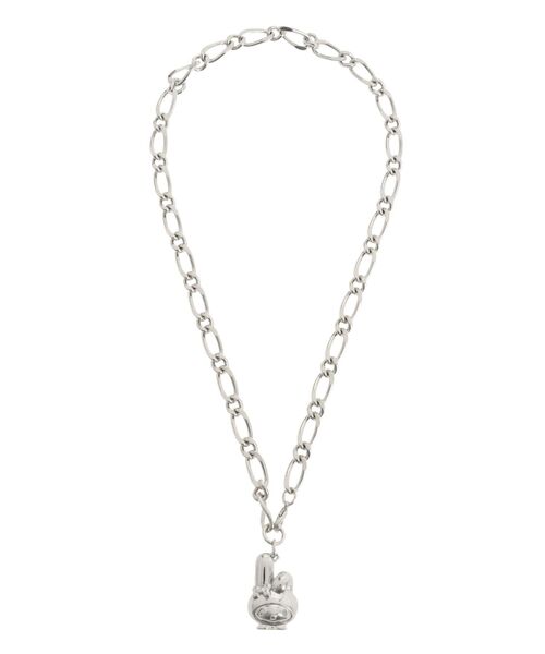 MURUA（ムルーア）の「【メロクロコラボ】チェーンネックレス（ネックレス・レディース・ブラック/ピンク・FREE）」の22枚目の写真