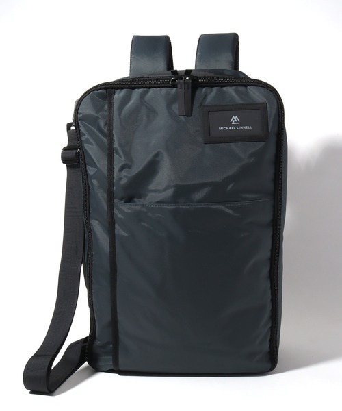 MICHAEL LINNELL(マイケル リンネル)の「【MICHAEL LINNELL/マイケルリンネル】Travel bag/トラベルバッグ(容量:約35L)(バックパック/リュック・メンズ・グレー/ブラック/ベージュ・FREE)」の11枚目の写真
