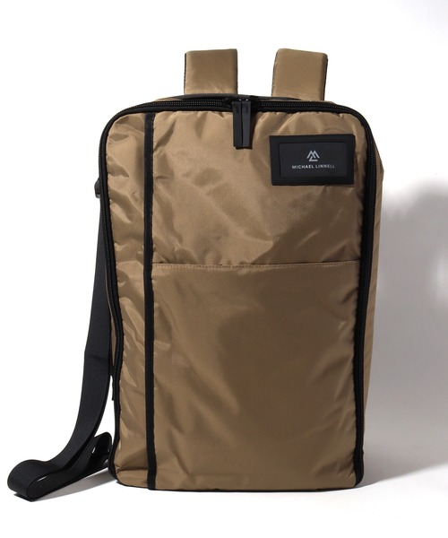MICHAEL LINNELL(マイケル リンネル)の「【MICHAEL LINNELL/マイケルリンネル】Travel bag/トラベルバッグ(容量:約35L)(バックパック/リュック・メンズ・グレー/ブラック/ベージュ・FREE)」の10枚目の写真
