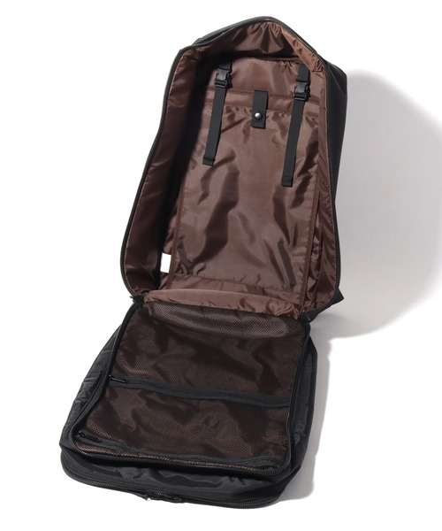 MICHAEL LINNELL(マイケル リンネル)の「【MICHAEL LINNELL/マイケルリンネル】Travel bag/トラベルバッグ(容量:約35L)(バックパック/リュック・メンズ・グレー/ブラック/ベージュ・FREE)」の4枚目の写真