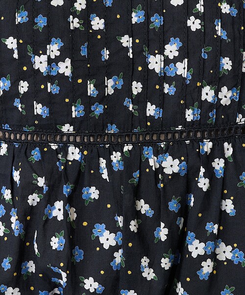 FREAK'S STORE(フリークスストア)の「インドボイル フリルノースリーブブラウス(シャツ/ブラウス・レディース・オフホワイト/ブラック/ベージュ/インディゴブルー・フリ-)」の20枚目の写真