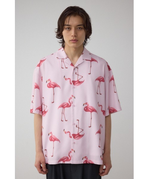 フラミンゴアロハシャツ（シャツ/ブラウス）｜AZUL BY MOUSSY