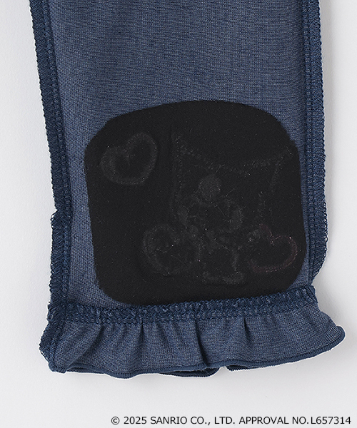 baby cheer（ベイビーチアー）の「【MY MELODY／KUROMI】レギンス（レギンス/スパッツ・キッズ・オフホワイト/ネイビー・110cm/120cm/90cm/80ｃｍ/100cm）」の7枚目の写真