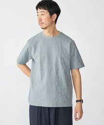 SHIPS: リンクス ジャカード リーフ Tシャツ