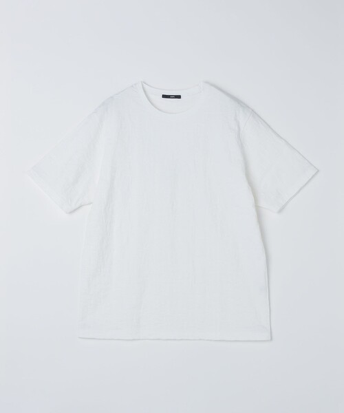 SHIPS（シップス）の「SHIPS: リンクス ジャカード リーフ Tシャツ（Tシャツ/カットソー・メンズ・ネイビー/ピンク/ホワイト/ライトブルー・X-LARGE/LARGE/MEDIUM/SMALL）」の18枚目の写真