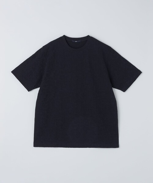 SHIPS（シップス）の「SHIPS: リンクス ジャカード リーフ Tシャツ（Tシャツ/カットソー・メンズ・ネイビー/ピンク/ホワイト/ライトブルー・X-LARGE/LARGE/MEDIUM/SMALL）」の14枚目の写真