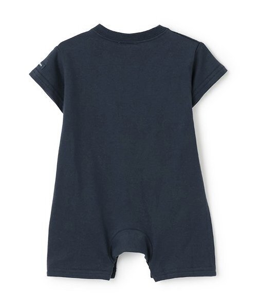 petit main（プティマイン）の「【リンク】働く車刺しゅうカバーオール（ロンパース・キッズ・オフホワイト/ライトブルー/チャコール・80ｃｍ/70cm）」の4枚目の写真