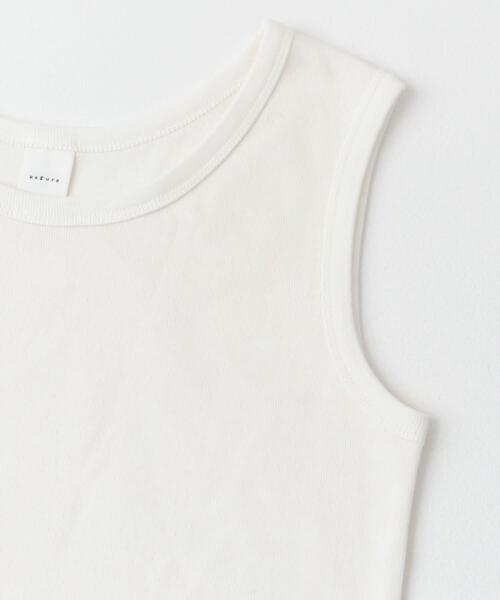 かぐれ（カグレ）の「フライスタンクトップ（タンクトップ・レディース・グレー/オフホワイト/ブラック・FREE）」の11枚目の写真