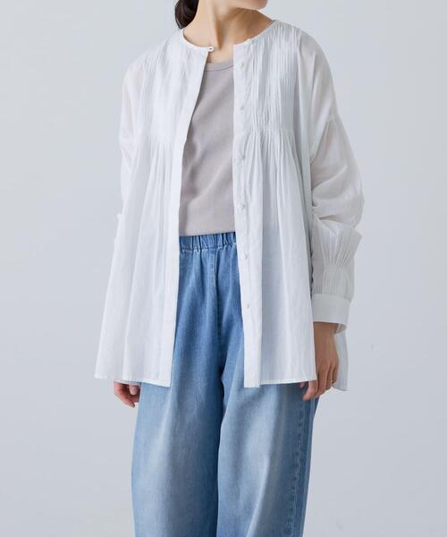 かぐれ（カグレ）の「フライスタンクトップ（タンクトップ・レディース・グレー/オフホワイト/ブラック・FREE）」の10枚目の写真