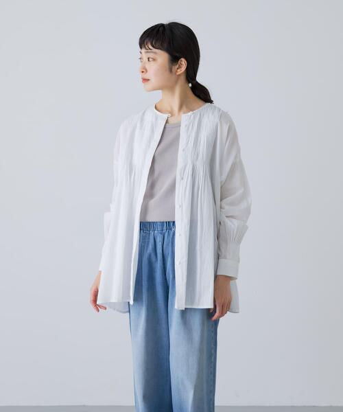 かぐれ（カグレ）の「フライスタンクトップ（タンクトップ・レディース・グレー/オフホワイト/ブラック・FREE）」の9枚目の写真