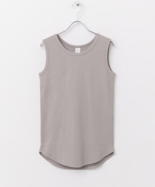 かぐれ（カグレ）の「フライスタンクトップ（タンクトップ・レディース・グレー/オフホワイト/ブラック・FREE）」の7枚目の写真