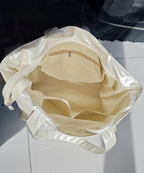 Miniministore(ミニミニストア)の「痛バッグ 大人可愛い リボントートバッグ(トートバッグ・レディース・ピンク/シルバー/ブラック/アイボリー・FREE)」の9枚目の写真