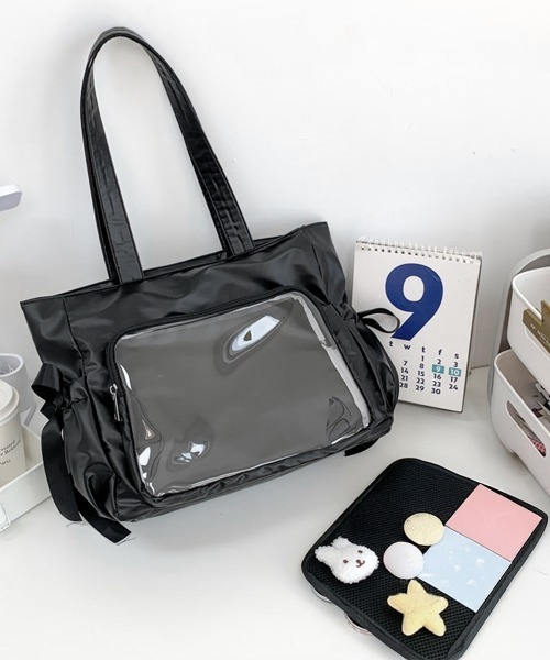 Miniministore(ミニミニストア)の「痛バッグ 大人可愛い リボントートバッグ(トートバッグ・レディース・ピンク/シルバー/ブラック/アイボリー・FREE)」の13枚目の写真