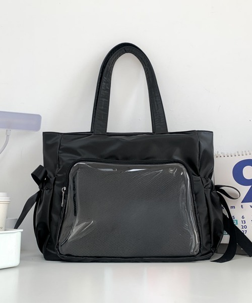 Miniministore(ミニミニストア)の「痛バッグ 大人可愛い リボントートバッグ(トートバッグ・レディース・ピンク/シルバー/ブラック/アイボリー・FREE)」の15枚目の写真