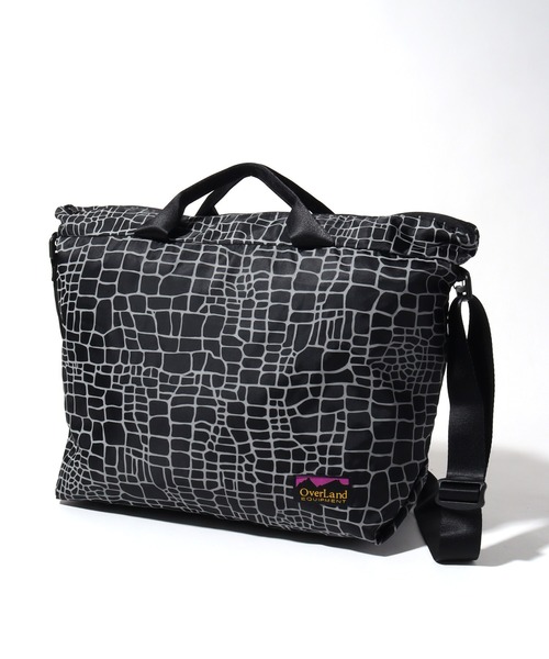 WEB限定カラーあり》ショルダー付き/樹脂パーツトートバッグL