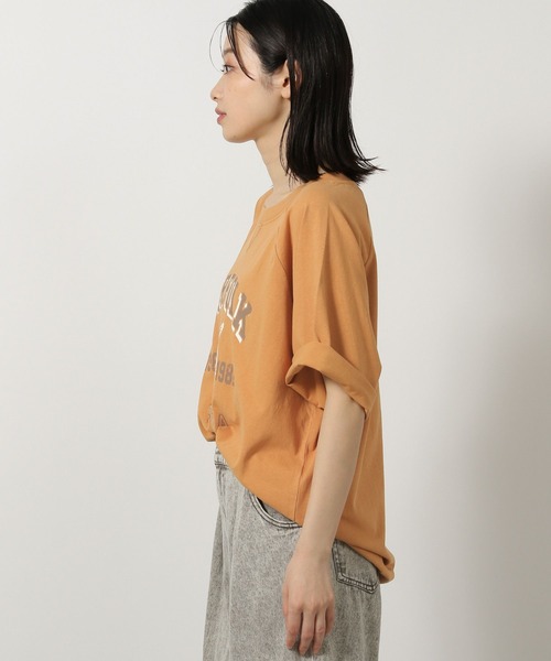 LAKOLE（ラコレ）の「ヴィンテージアニマルＴＥＥ / 494876（Tシャツ/カットソー・レディース・ブルー/チャコールグレー/オフホワイト/オレンジ・FREE）」の21枚目の写真