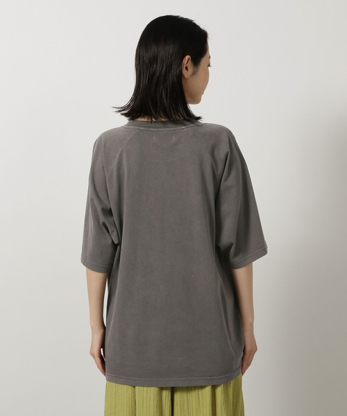 LAKOLE（ラコレ）の「ヴィンテージアニマルＴＥＥ / 494876（Tシャツ/カットソー・レディース・ブルー/チャコールグレー/オフホワイト/オレンジ・FREE）」の17枚目の写真