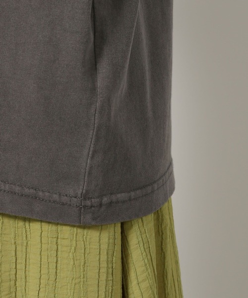 LAKOLE（ラコレ）の「ヴィンテージアニマルＴＥＥ / 494876（Tシャツ/カットソー・レディース・ブルー/チャコールグレー/オフホワイト/オレンジ・FREE）」の13枚目の写真