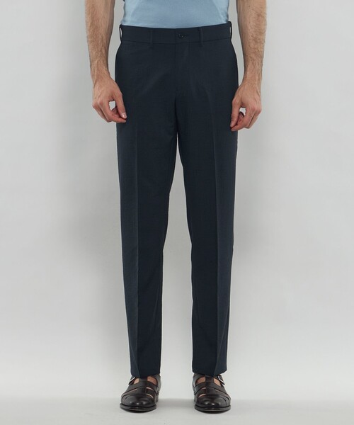 MACKINTOSH LONDON（マッキントッシュ ロンドン）の「【WEB・一部店舗限定】強撚ポリエステルサッカーパンツ（その他パンツ・メンズ・グレー系その他2/オフホワイト/ダークネイビー・86/78/90/82）」の11枚目の写真