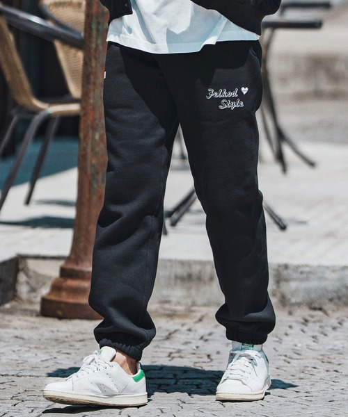 felkod（フィルコッド）の「mp13758- Brushed Lining Hearvy Sweat Pants スウェットパンツ（スウェットパンツ・メンズ・ブラック/アッシュ/ブラック×ピンク・M/L/XL）」の13枚目の写真