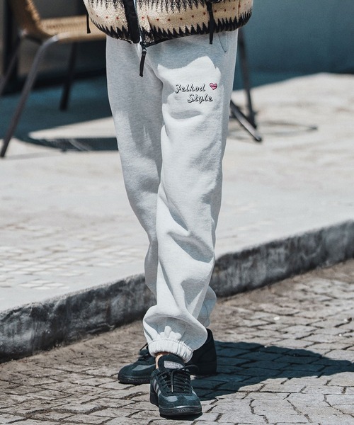 felkod（フィルコッド）の「mp13758- Brushed Lining Hearvy Sweat Pants スウェットパンツ（スウェットパンツ・メンズ・ブラック/アッシュ/ブラック×ピンク・M/L/XL）」の19枚目の写真