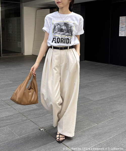 【GOOD ROCK SPEED】LIFE FLORIDA ロゴ&フォトT セール】〈GOOD ROCK SPEED〉FLORIDA PHOTO Tシャツ（Tシャツ