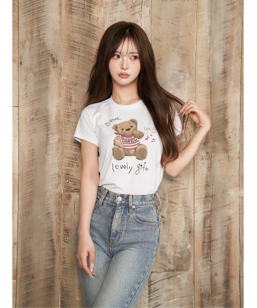 イラストDベアTシャツ – Darich (ダーリッチ)