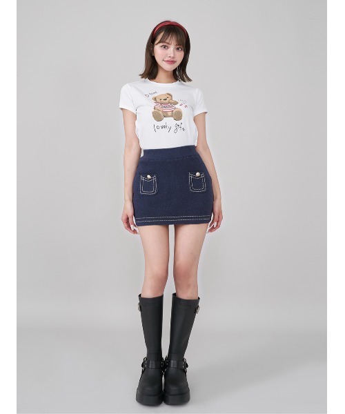 イラストDベアTシャツ – Darich (ダーリッチ)