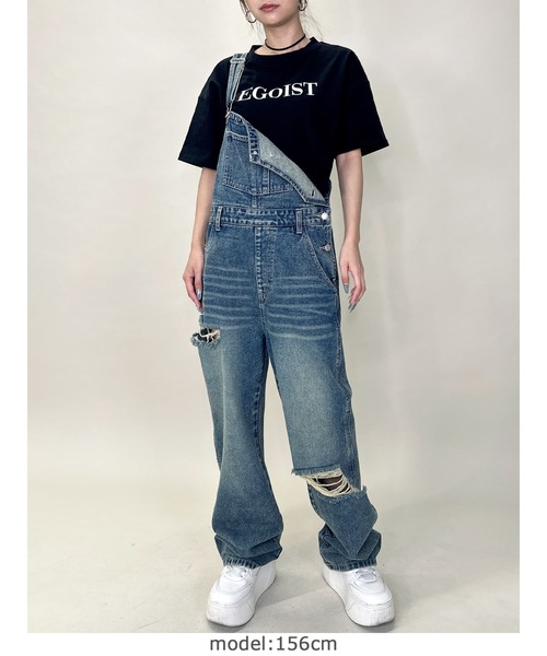 EGOIST（エゴイスト）の「EGOIST刺繍Tシャツ（Tシャツ/カットソー・レディース・ブラック/ホワイト・FREE）」の20枚目の写真