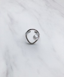 TIMELESS&THREE（タイムレスアンドスリー）の「パールモチーフリング（リング）」