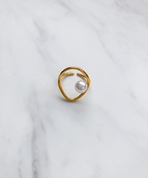 TIMELESS&THREE（タイムレスアンドスリー）の「パールモチーフリング（リング）」