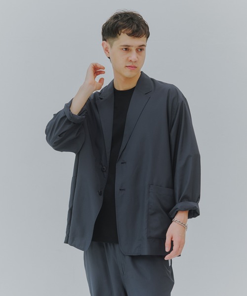 セール】【MAISON CLUB】SUPER LIGHT TECH TRAVEL 2B JACKET/超軽量