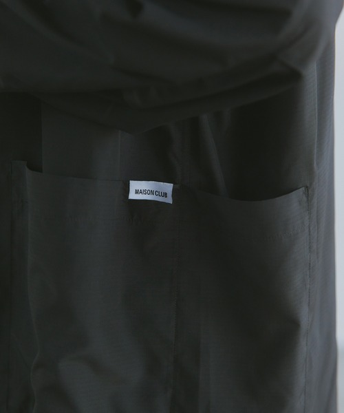 MAISON CLUB(メゾンクラブ)の「【MAISON CLUB】SUPER LIGHT TECH TRAVEL 2B JACKET/超軽量リップストップ素材/Tech Nylon Jacket /テックジャケット(テーラードジャケット・メンズ・ネイビー/ブラック/カーキ・M/L)」の11枚目の写真
