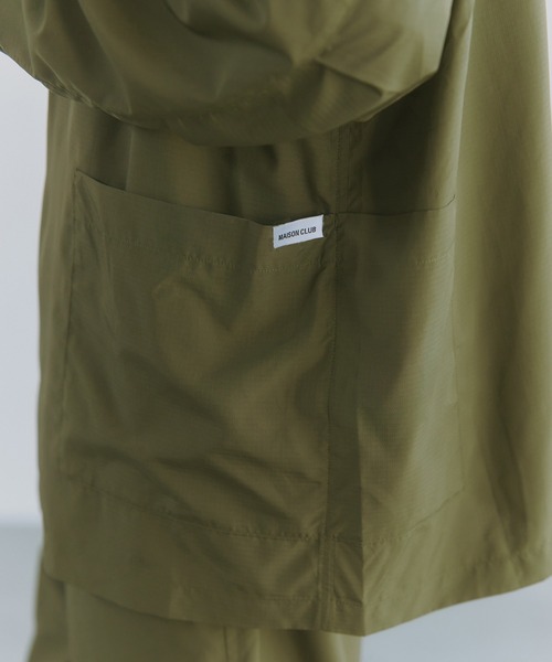 MAISON CLUB(メゾンクラブ)の「【MAISON CLUB】SUPER LIGHT TECH TRAVEL 2B JACKET/超軽量リップストップ素材/Tech Nylon Jacket /テックジャケット(テーラードジャケット・メンズ・ネイビー/ブラック/カーキ・M/L)」の17枚目の写真