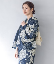floroセパレート浴衣3点セット （上着＋巻スカート＋帯）（浴衣