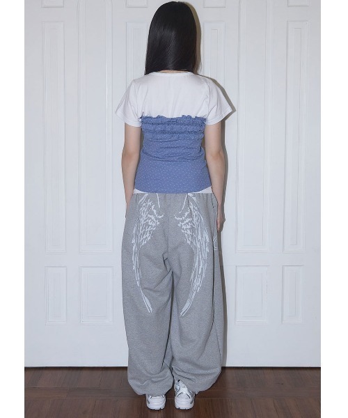 FANCY CLUB(ファンシークラブ)の「A'GEM/9 × .kom 『FANCY CLUB/ファンシークラブ』 Flower Frill Tube Top/フラワーフリルチューブトップ(チューブトップ・レディース・ホワイト/ブルー/グレー・FREE)」の19枚目の写真