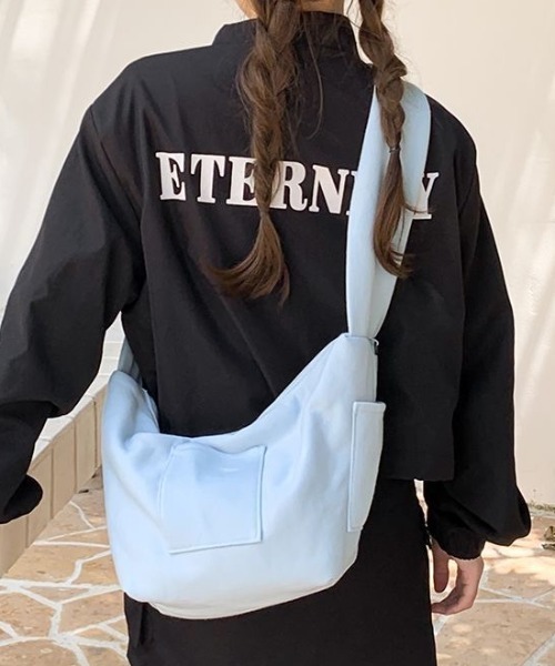 あ－ちゃんです‼️ノベルティ斜め掛けショルダーバッグ ❤️ セール】【話題沸騰】“スウェットじゃない”斜めがけバッグ｜4色展開