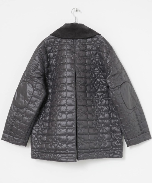 GANNI Shiny Quilt Midi Jacket（ダウンジャケット/コート