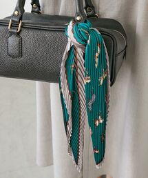 《WEB限定アイテム》ホースプリントプリーツスカーフ