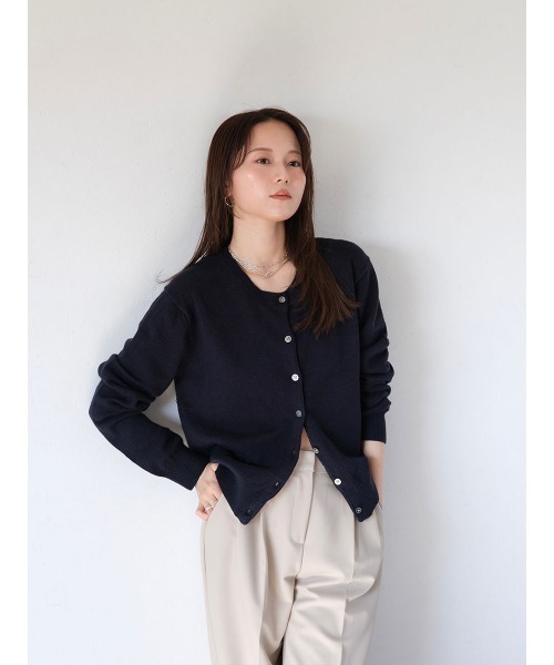 ISOOK カーディガン I-SOOK カーディガン 「ISOOK / アイスー」Vネックスウェット