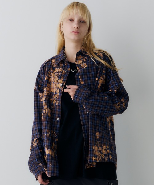 XL GRINDLODGE x LOV L/S フルカラーTEE 刺繍 XL GRINDLODGE x LOV L/S