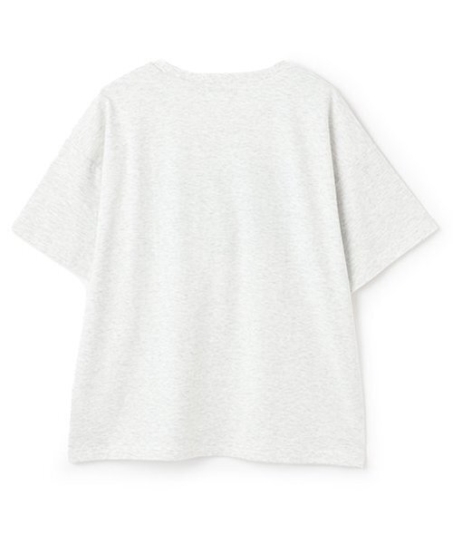 LOVETOXIC（ラブトキシック）の「【GOODPRICE】【綿100％】3段ロゴ刺しゅうTシャツ（Tシャツ/カットソー・キッズ・ホワイト系その他/チャコール/レッド/オフホワイト・L:160cm/S:140cm/130cm/M:150cm）」の5枚目の写真