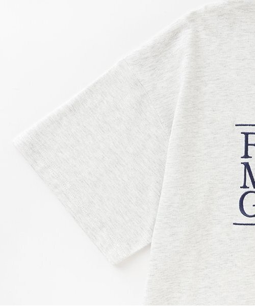 LOVETOXIC（ラブトキシック）の「【GOODPRICE】【綿100％】3段ロゴ刺しゅうTシャツ（Tシャツ/カットソー・キッズ・ホワイト系その他/チャコール/レッド/オフホワイト・L:160cm/S:140cm/130cm/M:150cm）」の8枚目の写真