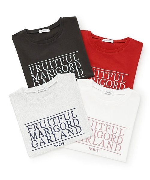 LOVETOXIC（ラブトキシック）の「【GOODPRICE】【綿100％】3段ロゴ刺しゅうTシャツ（Tシャツ/カットソー・キッズ・ホワイト系その他/チャコール/レッド/オフホワイト・L:160cm/S:140cm/130cm/M:150cm）」の11枚目の写真