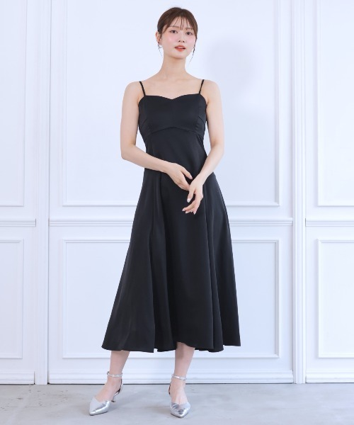 美品✨アンドクチュール ケープレイヤードドレス　アイボリーAnd couture アンドクチュール AND COUTURE チュールケープセットドレス