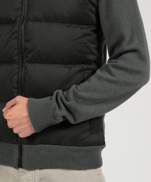 セール】ツートンカラー ダウンジャケット MWRN2168（ダウンジャケット