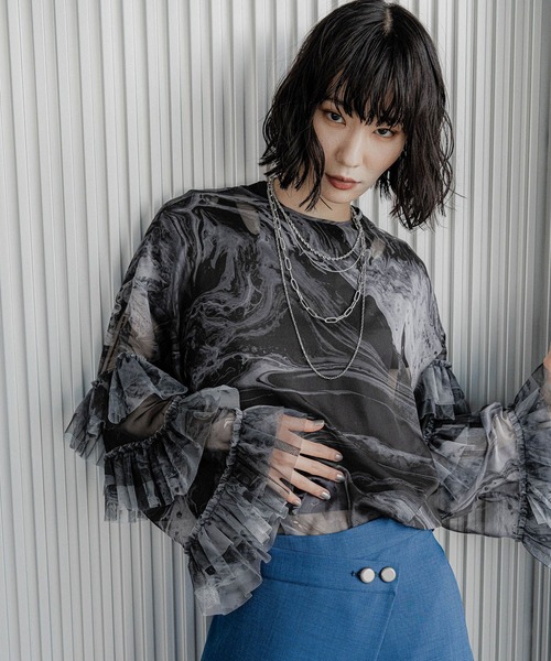 HARE（ハレ）の「4チェーンタレンネックレス(HARE)（ネックレス・レディース・シルバー系その他/シルバー・FREE）」の3枚目の写真